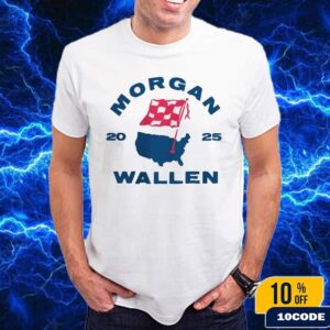 Morgan Wallen Fourth Of July 2025 USA MW Map Fan Gifts Classic T-Shirt