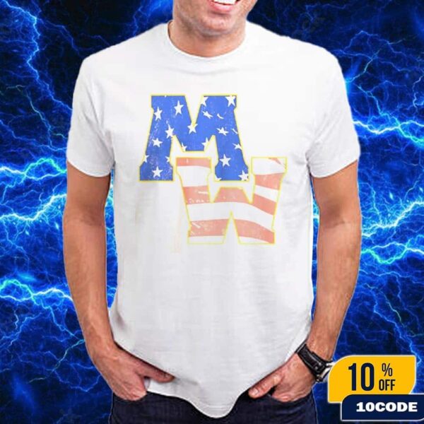 Morgan Wallen Fourth Of July 2025 USA MW Stars And Stripes Fan Gifts Classic T-Shirt