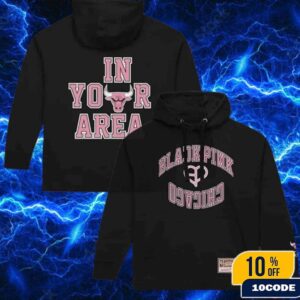 NBA Chicago Bulls Mitchell And Ness X BLACKPINK In Your Area League Collection Pull Over Hoodie Merch NBA Shirt