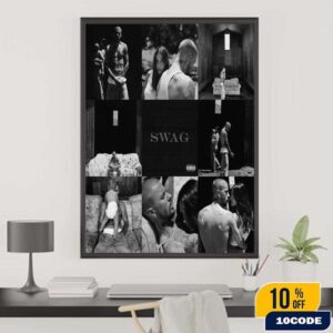 New Album SWAG Justin Bieber Release On July 2025 Home Decor Poster Canvas