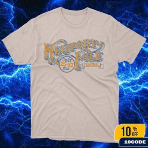 Newport Folk Festival 2025 Merch Tee In Newport RI At Fort Adams State Park On July 25-27 2025 Classic T-Shirt