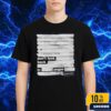 Oasis Live ’25 Tour 2025 Cardiff Event Tee On July 4 Live At The Principality Stadium Merch Classic Two Sides T-Shirt