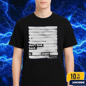 Oasis Live 25 World Tour 2025 Exclusive Tee Don’t Look Back In Anger Tape Merch Fan Gifts Classic Two Sides T-Shirt