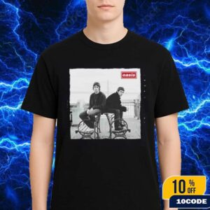 Oasis Live 25 World Tour 2025 Exclusive Tee Film Photo Heavyweight Merch Fan Gifts Classic Two Sides T-Shirt