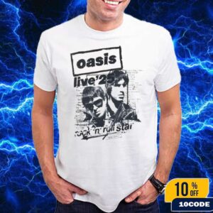 Oasis Live 25 World Tour 2025 Exclusive Tee Rock N Roll Star Merch Fan Gifts Classic T-Shirt