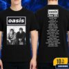 Oasis Live ’25 Tour 2025 Cardiff Event Tee On July 4 Live At The Principality Stadium Merch Classic Two Sides T-Shirt
