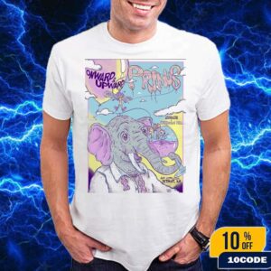 Primus Onward And Upward Detroit Michigan 2025 Event Poster At Freedom Hill On July 16 Classic T-Shirt