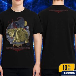 Queens Of The Stone Age Budapest Hungary 2025 Event Poster At Budapest Park On July 19 Art By Vance Kelly Classic T-Shirt Two Sides