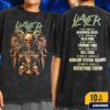 Fear Factory Demanufacture Tour 2025 Anniversary 30th Years Tour Dates Wash Two Sides T-Shirt