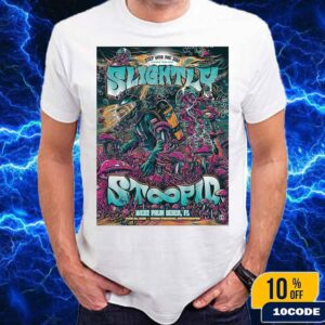 Slightly Stoopid Step Into The Sun Summer Tour 2025 Poster For West Palm Beach Florida At Ithink Financial Amphitheatre On June 28 Unisex T-Shirt