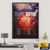 Psychedelic Porn Crumpets North America Tour 2025 Schedule Dates List On Oct and Nov Fan Gifts Home Decor Poster Canvas
