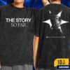 Lady Gaga The Mayhem Ball Tour 2025-26 Exclusive Tee Cross Logo Black Edition Official Concert Wash Two Sides T-Shirt