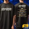 Linkin Park In Belgium At Rock Werchter Festival From Zero World Tour On July 3 2025 Merch Tee Shirt Two Sides
