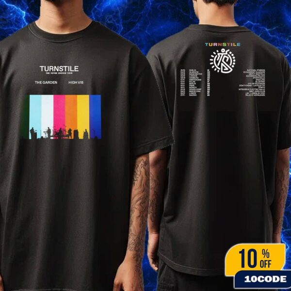 Turntile The Never Enough Tour 2025 EU And UK Tour Dates Fans Gift Classic T-Shirt Two Sides