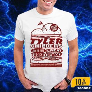 Tyler Childers Live At Turkey And The Wolf On July 28 2025 Merch Fan Gifts Classic T-Shirt
