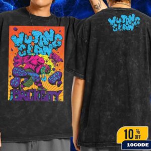 Wu-Tang Clan Newark New Jersey 2025 Poster At Prudential Center On July 17 Brick City Marvel Comic Hulk Special Annual 1 Homage Art Wash Two Sides T-Shirt
