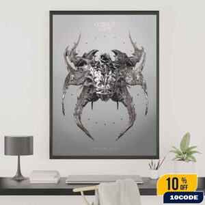 Crossing Nails Crystal Lake New Song Release On August 7th 2025 Home Decor Poster Canvas