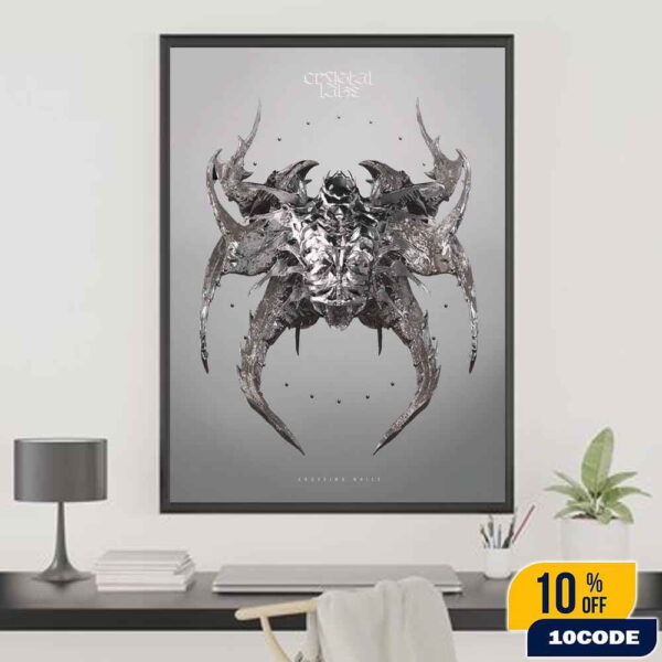 Crossing Nails Crystal Lake New Song Release On August 7th 2025 Home Decor Poster Canvas